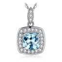 Damhalsband med topas 1
