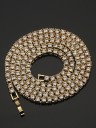 Damhalsband med zirkoner 7