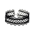 Damkorsett med spänne halsband för halsband band spetsaccessoar svart för vardagligt bruk och sociala tillfällen 1