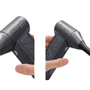 Dammsugare och blåsningsset 130 000 RPM Mini-turbofläkt Borstlös motor 2×2500 mAh USB-C Dammvipp Bilrengöring 3 hastigheter 2