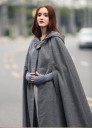 Damponcho med huva 3