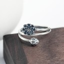 Damring med blomma D2228 3