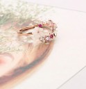 Damring med blomma D2563 4