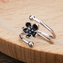 Damring med blomma D2880 3
