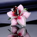 Damring med blomma D2987 4