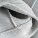 Dams zip hoodie med huva och fickor Enfärgad hoodie i mjuk polyester Bekväm fritidsöverdel i olika färger 5