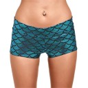 Damshorts med mönster A718 9