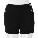 Damshorts med nitar 1