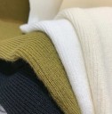 Damsk topp utan ärmar i polyester och bomull Enfärgad elegant stickad topp med rund hals Universalstorlek 2