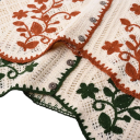 Damsk vävd väst med knappar universell storlek polyester utan ärmar blommönster för lager på lager vardagsbruk 7
