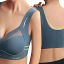 Dámská bezešvá podprsenka s širokými ramínky elastan nylon pro každodenní nošení bez nepohodlí a viditelných švů 8