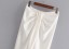 Dámská bílá sukně s uzlem 2