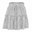 Dámska Bodkovaná mini sukňa A1156 4