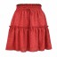 Dámska Bodkovaná mini sukňa A1156 5