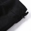 Dámska čierna mini sukňa s rázporkami 4