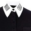 Dámska čiernobiela košeľa Gotika 3