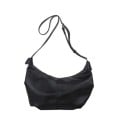 Dámská crossbody kabelka přes rameno ve tvaru půlměsíce Zapínání na zip PU kůže a polyester 29 x 14 x 27 cm Na mobil a drobnosti 5