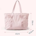 Dámská crossbody taška přes rameno Velkokapacitní nákupní kabelka 41 x 15,5 x 33 cm Nylon a polyester Velikost L Na notebook i do školy 4