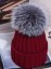 Damska czapka zimowa z pomponem A545 7