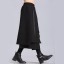 Dámska dlhá sukňa čierna 2