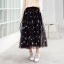 Dámska dlhá tylová sukňa s hviezdami 2