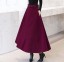 Dámská dlouhá sukně s vysokým pasem A1583 8