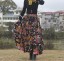 Dámská dlouhá sukně se vzorem A1982 6