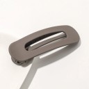 Damska duża spinka do włosów 11 × 3,3 cm Matowy design Antypoślizgowe ząbki Plastikowa spinka BB Różne kolory 9