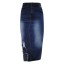 Dámska džínsová sukňa dlhá A1173 2