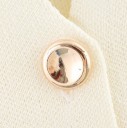 Dámská elegantní vesta s knoflíky Jednobarevný top s výstřihem do V Stylový doplněk k halenkám a tričkům Různé barvy Polyester 2