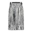 Dámská flitrová sukně s vysokým pasem 8