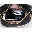 Dámska kabelka cez rameno 18 x 15 x 9 cm v tvare retro fotoaparátu s objektívom Crossbody kabelka v krémovej a čiernej farbe s reťazkom 5