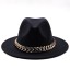 Damska kapelusz z łańcuszkiem A2449 2