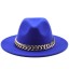 Damska kapelusz z łańcuszkiem A2449 5