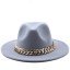 Damska kapelusz z łańcuszkiem A2449 7