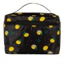 Dámská kosmetická taška kufříkového tvaru s potiskem Rukojeť a zip kolem víka Polyester 15 x 16 x 22 cm Na líčidla a toaletní potřeby 7