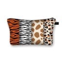 Dámská kosmetická taška na zip Pouzdro na make-up a drobnosti Potisk se zvířecími a geometrickými vzory Polyester 21,5 x 13 cm 12