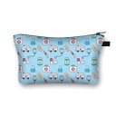 Dámská kosmetická taška se zdravotnickými motivy Barevný potisk Zapínání na zip s poutkem Polyester 21,5 x 13 x 15,5 cm Dárek pro zdravotníky 4
