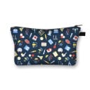 Dámská kosmetická taška se zdravotnickými motivy Barevný potisk Zapínání na zip s poutkem Polyester 21,5 x 13 x 15,5 cm Dárek pro zdravotníky 6