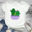 Damska koszulka z motywem kaktusa 9