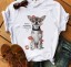 Damska koszulka z nadrukiem chihuahua 2