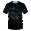 Damska koszulka z nadrukiem w koty 14