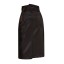 Dámska kožená sukňa s rázporkom A1013 4