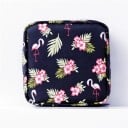Dámska kozmetická taška Malé štvorcové puzdro na hygienické vložky a drobnosti Zips Veselý potlač Polyester 13 x 13 x 4 cm Do kabelky 1