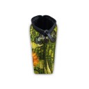 Dámska kozmetická taška so slnečnicami Farebný potlač Zapínanie na zips s poutkom Polyester 13 x 21,5 cm Na kozmetiku a drobnosti 24