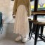 Dámská krajková sukně s elastickým pasem 5