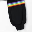Dámská krátká mikina černá Polyester 5