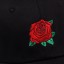 Dámská kšiltovka s růží T207 3