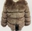 Damska kurtka zimowa wykonana ze sztucznego futra 9