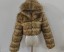 Damska kurtka zimowa ze sztucznego futra P1481 8